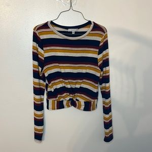 Very soft striped long sleeve from Gaze. Women’s size medium.